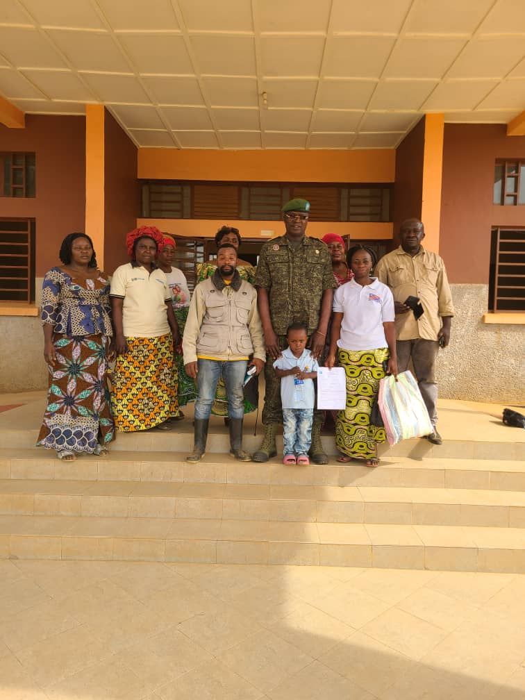 Irumu : Porté disparu il y a deux semaines à Komanda, un enfant a été remis à sa famille à Mambasa