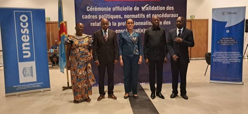 RDC/Éducation : la ministre de l’EDU-NC lance le projet de digitalisation du contrôle physique des enseignants