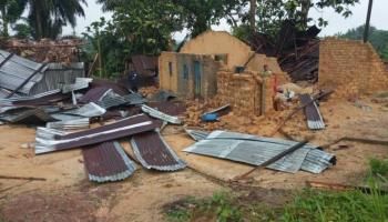 Nord-Kivu : 1 mort et 5 maisons détruites lors du passage d'une forte pluie à Beni