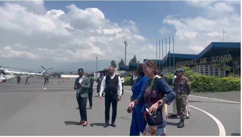 Nord-kivu : Vers l'ouverture des activités à l'aéroport de Goma,  dit Vivian Van de Perre de la MONUCO