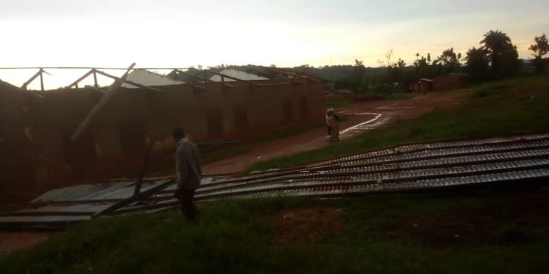 Mambasa : Trois salles de classe de l'école primaire Teituri détruitent par le vent