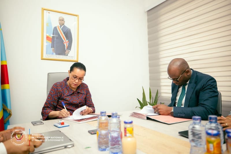RDC : Le MINEDUC-NC et le FDSU scellent un partenariat pour accélérer la transformation numérique de l’éducation