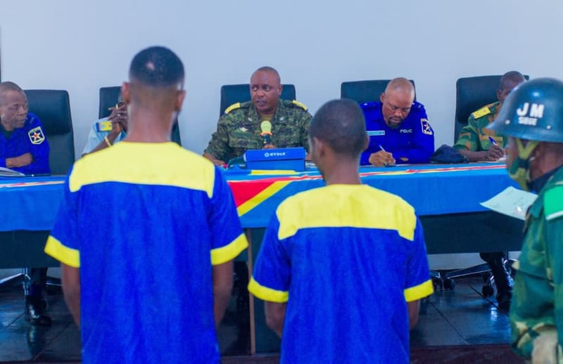 Kikwit : Un présumé chef de gang jugé pour terrorisme par la justice militaire