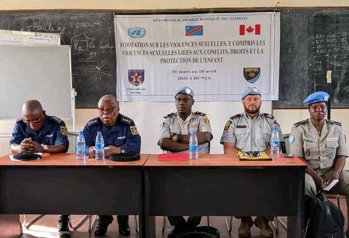Bunia : Clôture d’une formation des OPJ sur les VSBG/VSLC et la protection de l’enfance