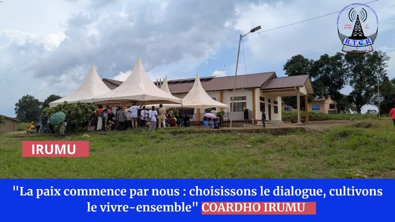 Ituri : La COARDHO soutient les initiatives non militaires pour le retour de la paix à Irumu