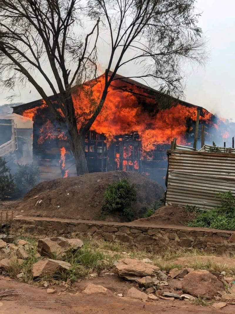 Nord-Kivu/Société : Une église prend feu à Butembo, Voici le bilan