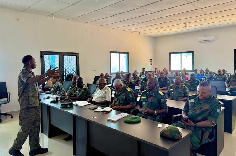 Kikwit : Les FARDC sensibilisées aux enjeux des réseaux sociaux et de l’intelligence artificielle