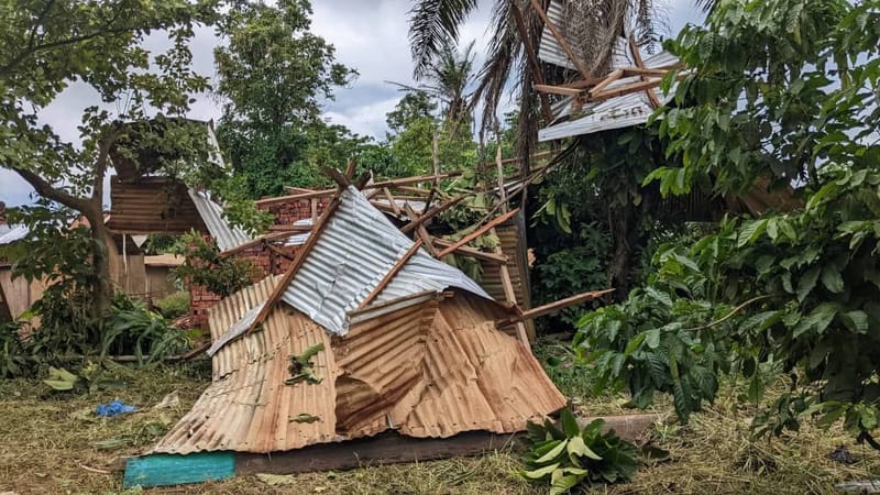 Komanda : Une pluie diluvienne endommage plusieurs infrastructures scolaires