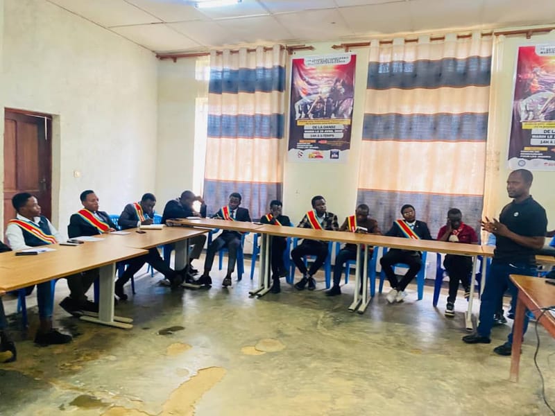 Butembo : Les jeunes à l'école du leadership sous les auspices du parlement des jeunes