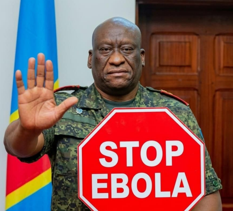 Ituri : Le gouverneur durcit des mesures sanitaires pour freiner l’épidémie d’Ebola