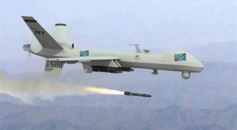 Nord-Kivu/Walikale : Des drones des FARDC en action contre les positions des rebelles du M23