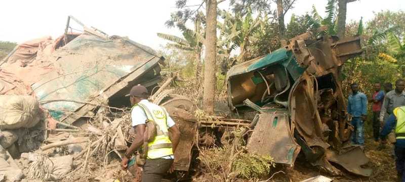 Nord-Kivu/Beni : Une voiture tamponnée par Un camion Actros, voici le bilan