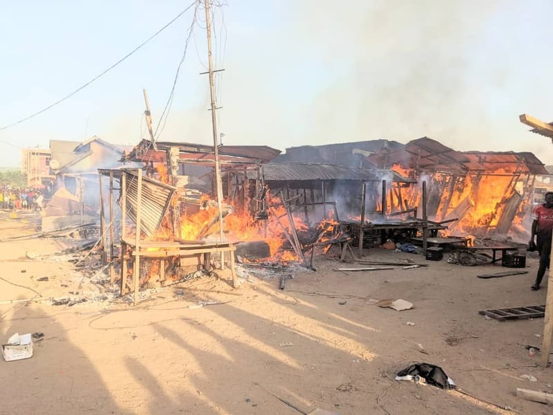 Irumu: Des dégâts matériels notifiés dans un incendie à komanda