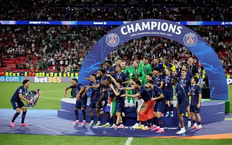 Football : le PSG sacré champion d’Europe après une finale haletante face à Arsenal