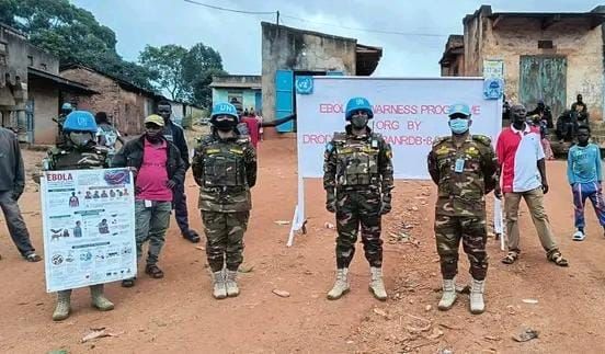 Djugu : à Largu, la MONUSCO sensibilise la population contre l'épidémie d'Ebola