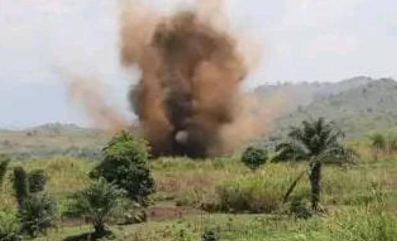 Ituri : Nouvelle explosion d'une bombe abandonnée par des ADF à Mambasa, voici le bilan