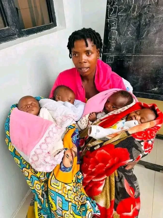 Goma-Solidarite  : Une maman de quadruplés appelle à l'aide