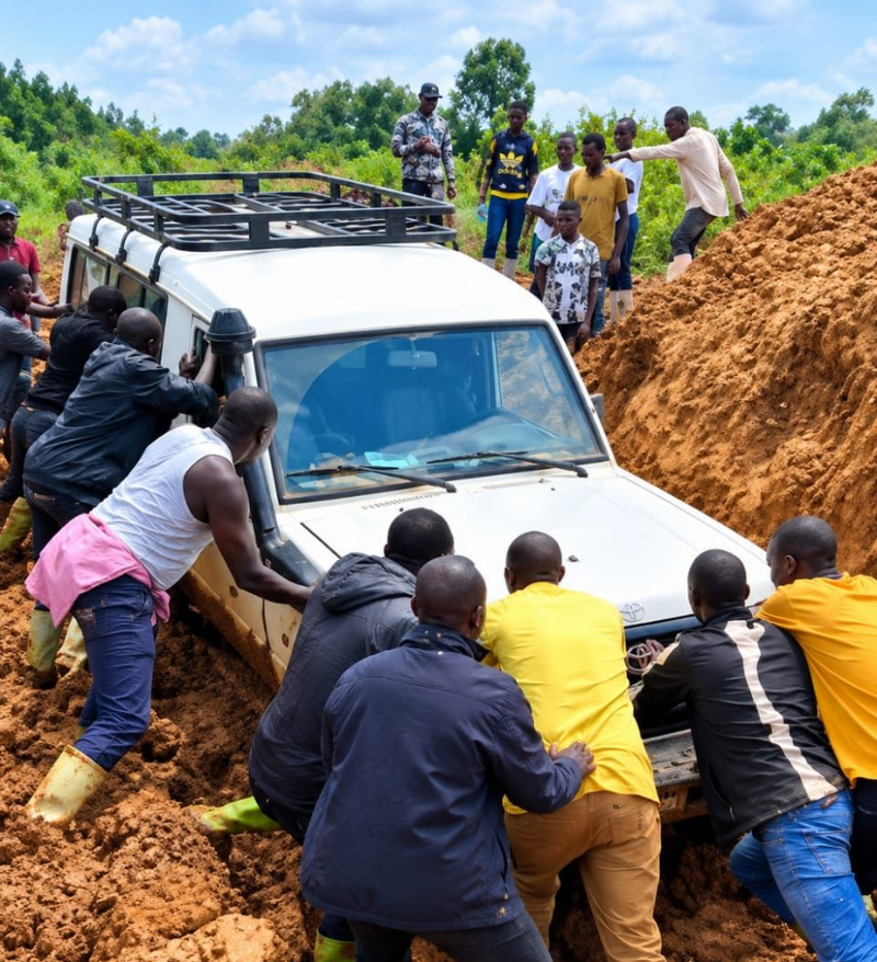 ITURI : Des routes délabrées compliquent l’accès à certaines aires de santé et freinent la riposte contre Ebola à Mangala