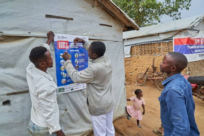 Nord-Kivu : Deux centres de santé fermés à Lubero après des cas d'Ebola parmi les soignants