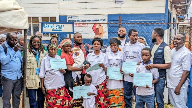 Nord-Kivu/Beni : L'espoir renaît, 13 patients déclarés guéris d'Ebola quittent les CTE
