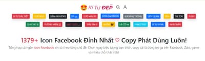 Icon Facebook – Bí quyết làm bài đăng thu hút