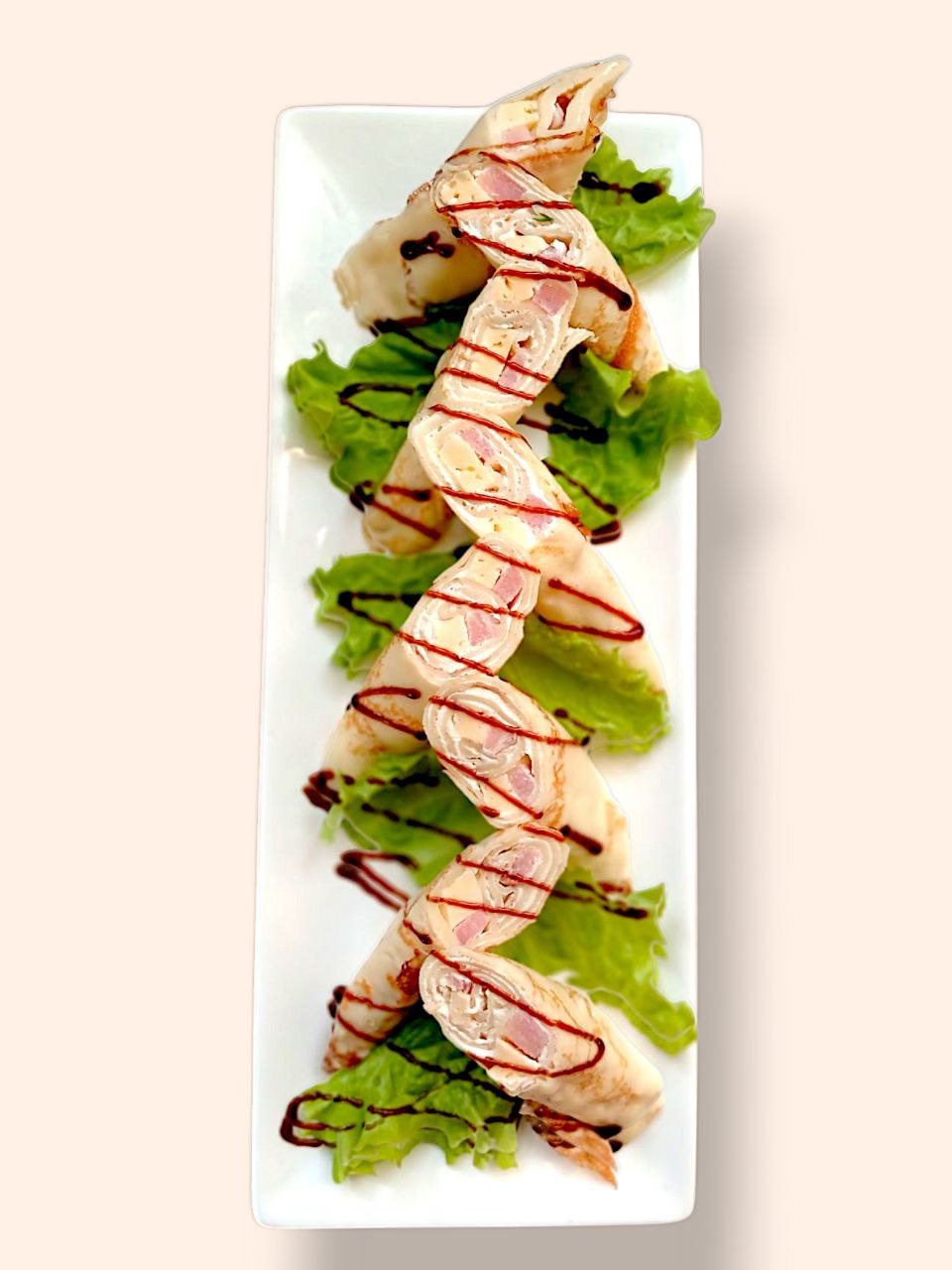 Млинці з шинкою та сиром.  280г