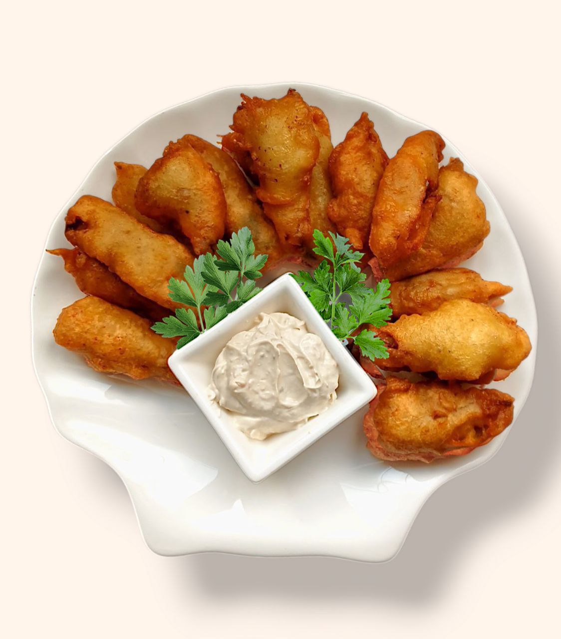 Риба смажена в клярі  220/50г