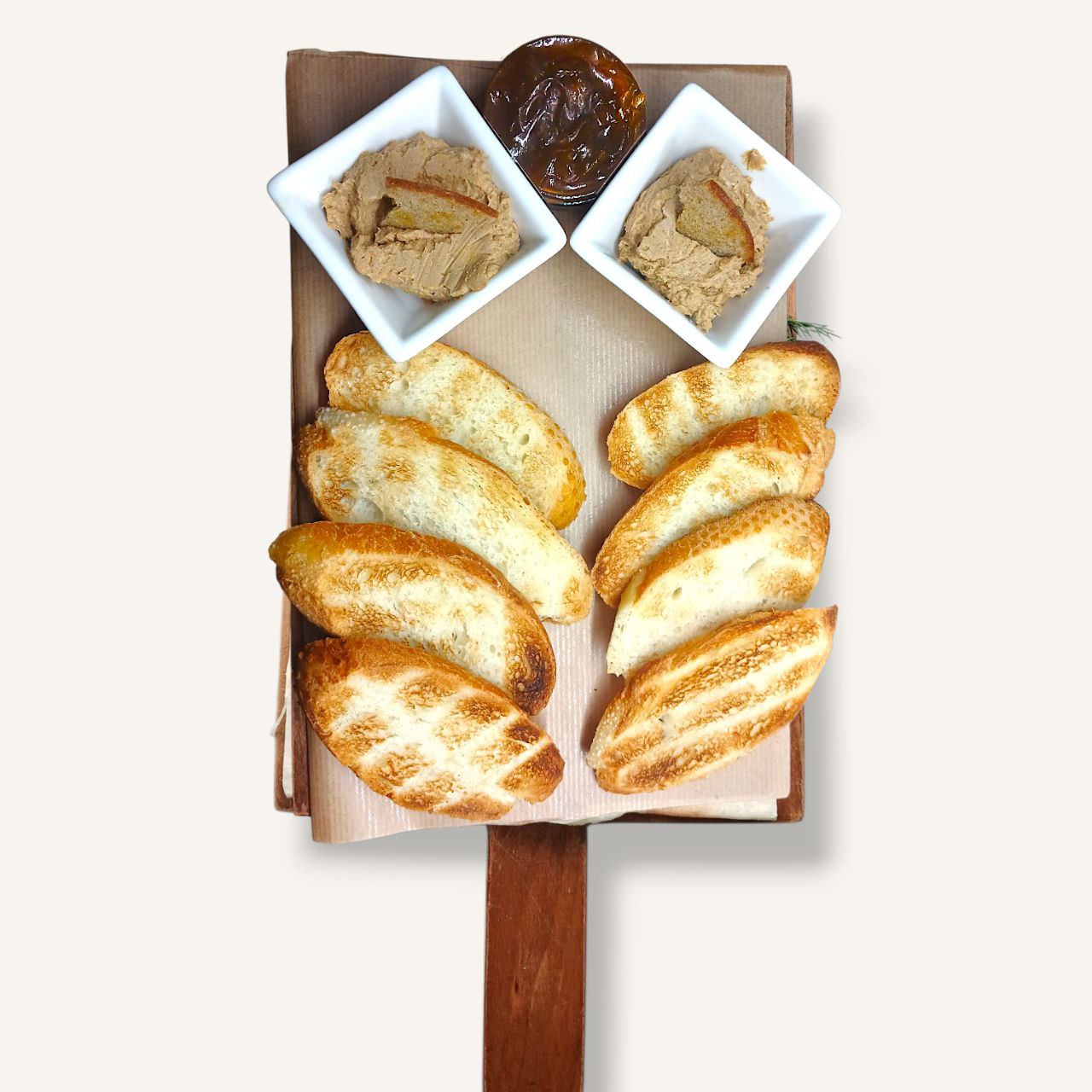 Печінковий паштет з брускетами   150/100г