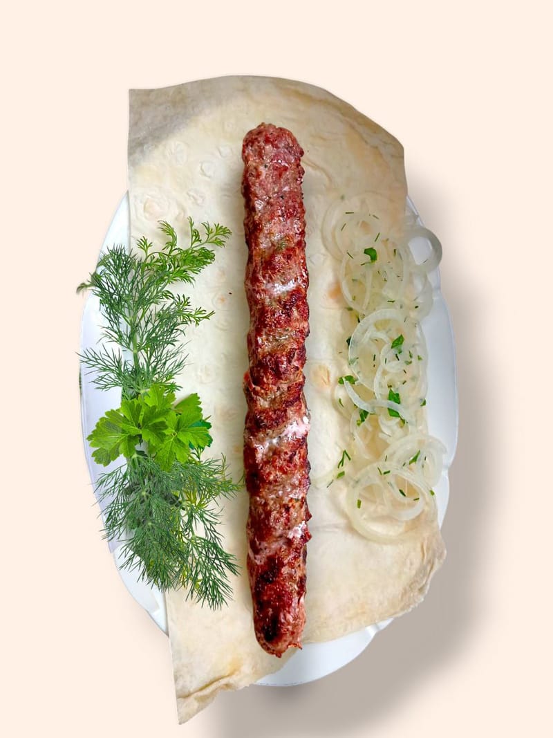 Люля-кебаб з яловичини