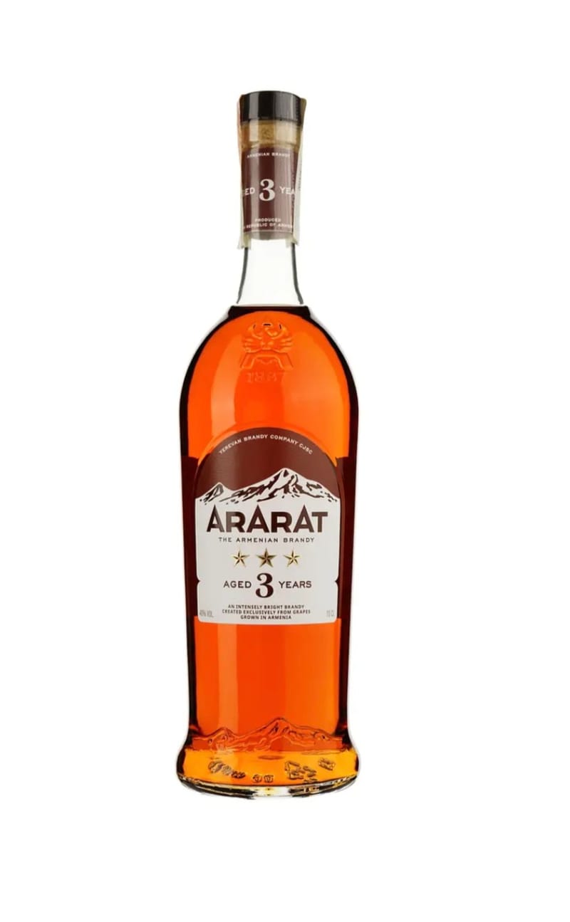 Бренді ARARAT 3 роки витримки