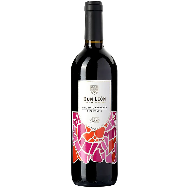 Вино "Don leon" черв. н/солодк., 11.5%