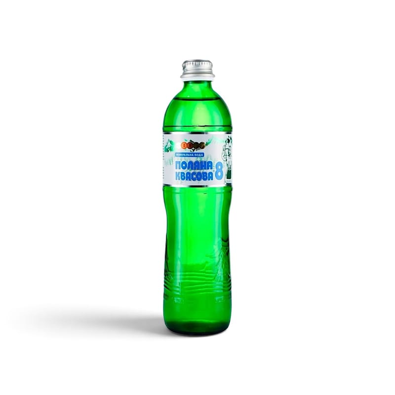 Вода мінеральна Поляна Квасова 8 сильногазована, 0,5л