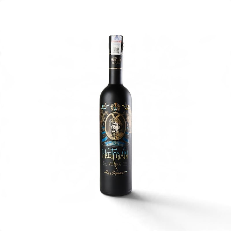 Горілка Гетьман Black&Gold 40% 100мл