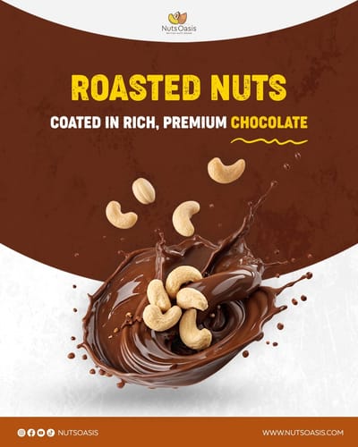 Gourmet Chocolate Nuts & Fruits from Nuts Oasis