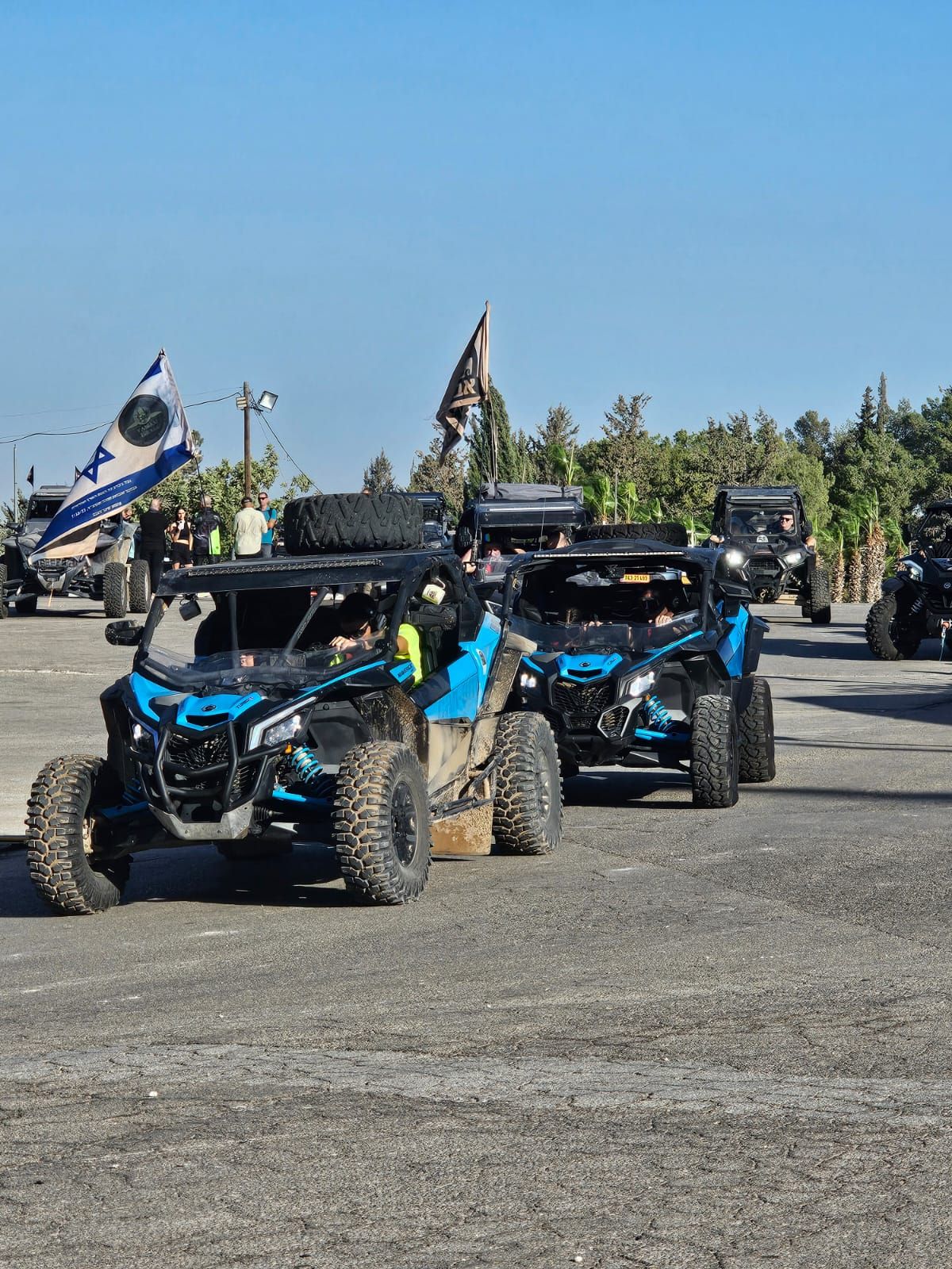 אבירי השטח בלטרון – תחילת טיול שטח הרי ירושלים