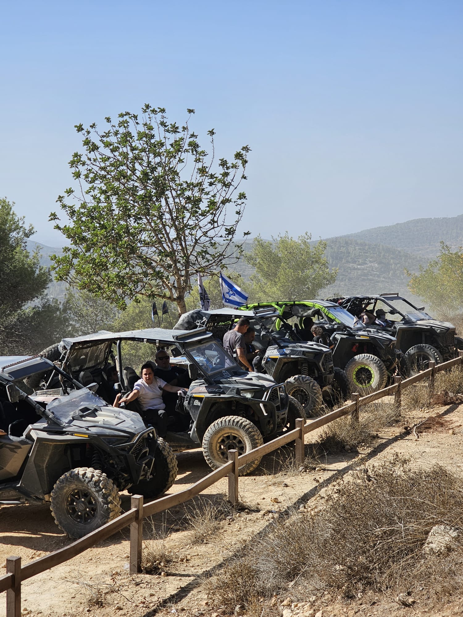 חוות גתות – קבלת שבת של אבירי השטח בנחל שורק