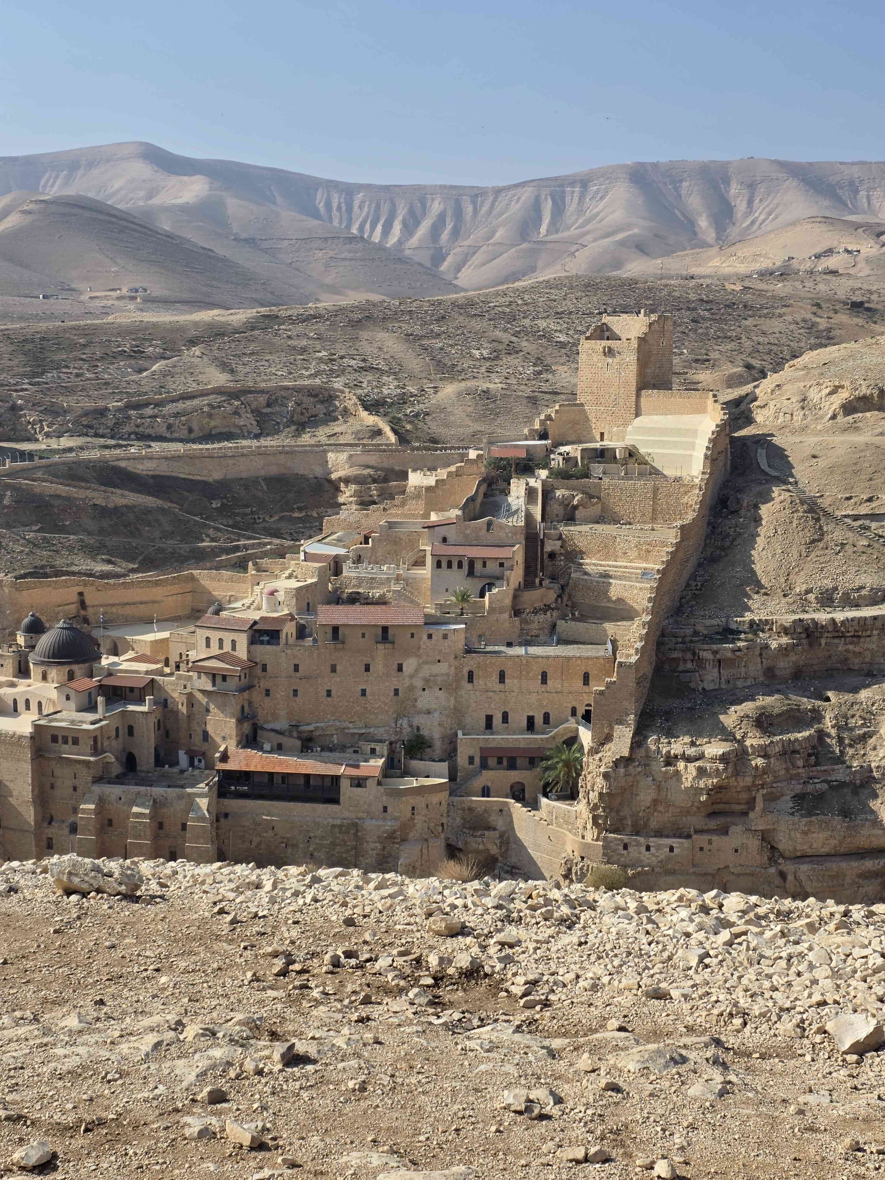 התצפית על מנזר המרסבא - נקודת שיא המסע לזכר סא"ל תומר גרינברג מפקד גדוד 13