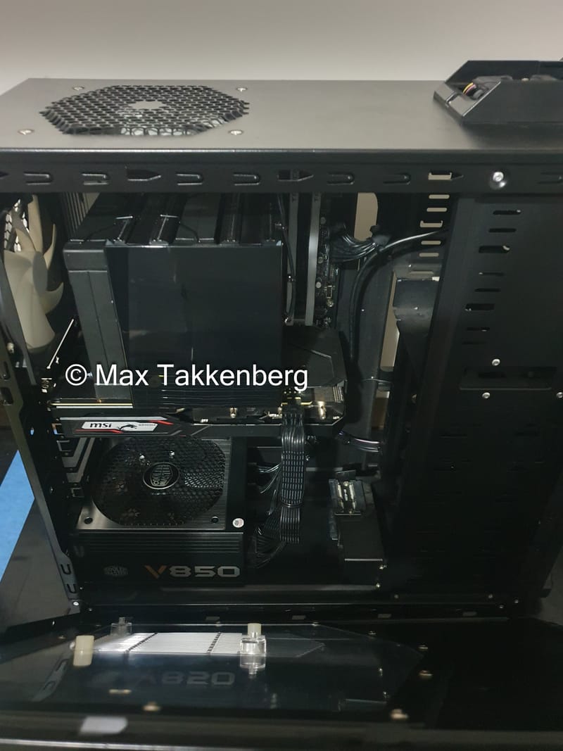 CPU cooler upgrade and total overhaul of cable management