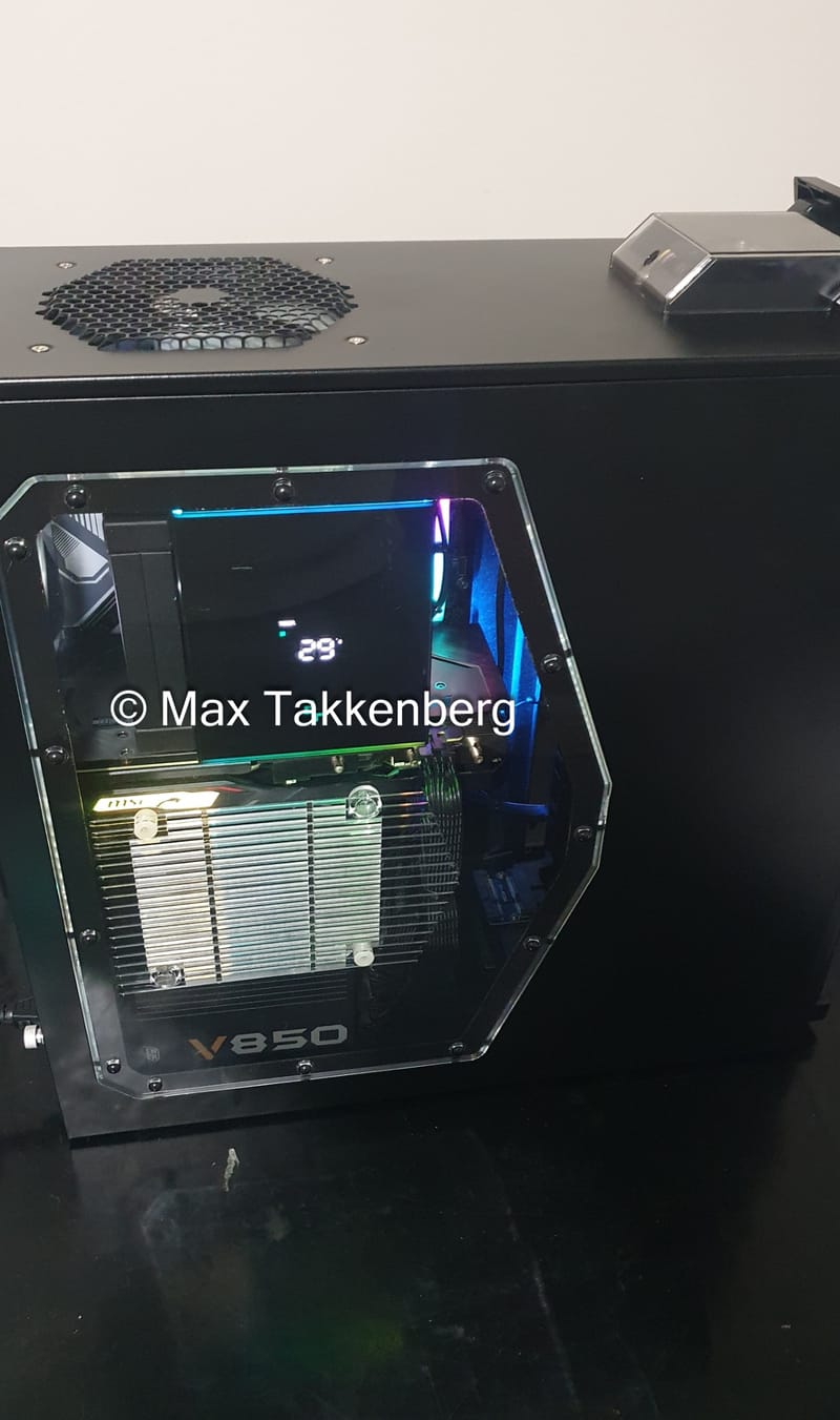 CPU cooler upgrade and total overhaul of cable management