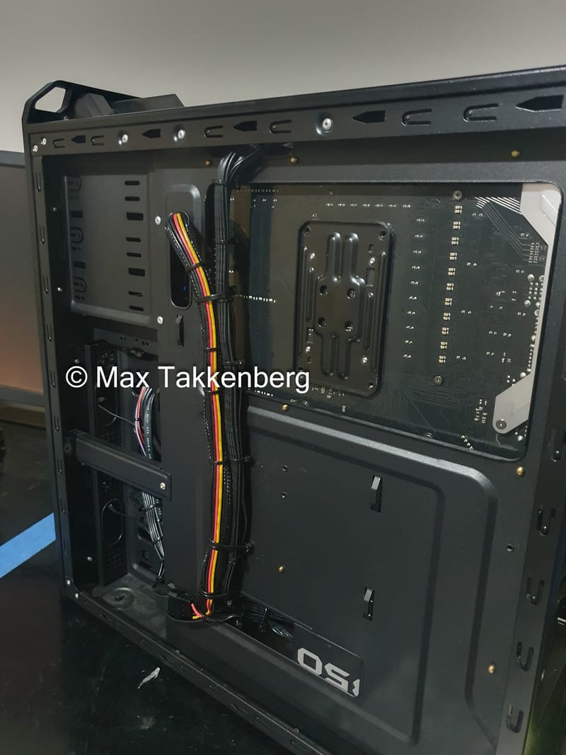 CPU cooler upgrade and total overhaul of cable management