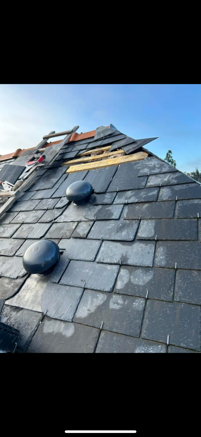 Réparation de toiture