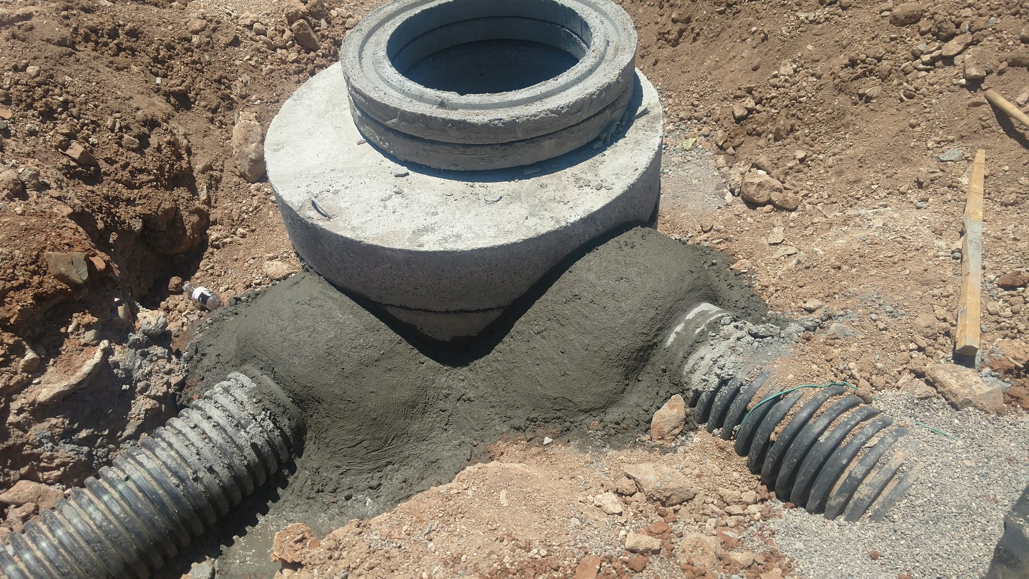 Storm Drain Structure Installation