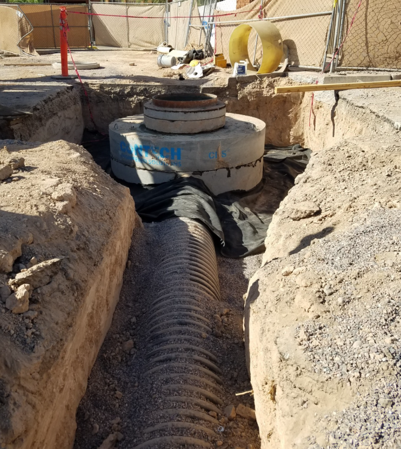 STORM DRAIN FLAT TAP MANHOLE