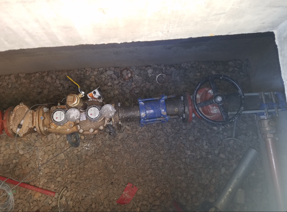 WATER METER VAULT INSTALLATION