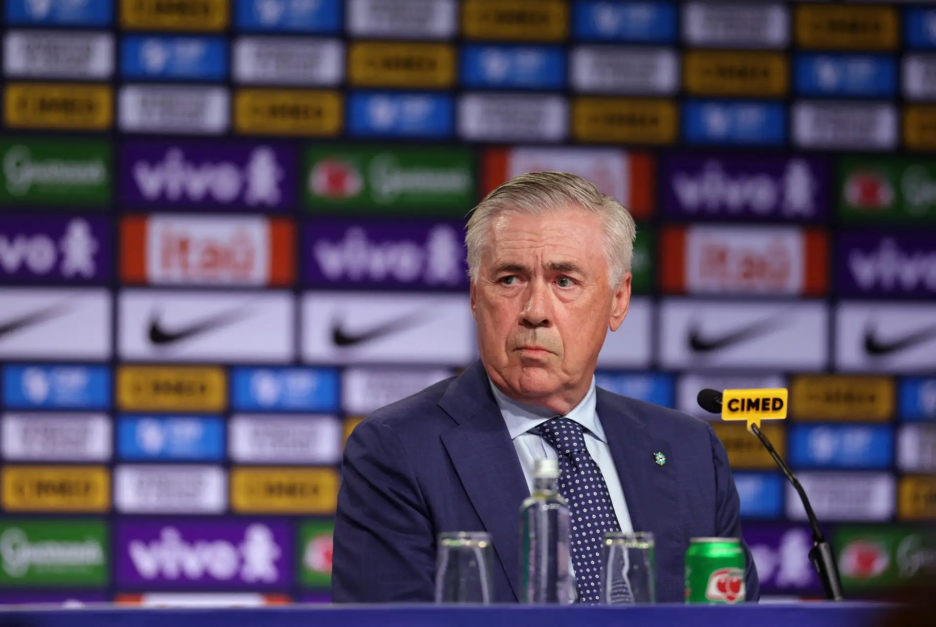Apresentação de Carlo Ancelotti na seleção brasileira