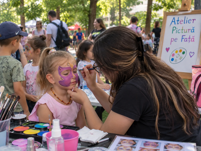 Ateliere creative pentru copii primăvară - vară