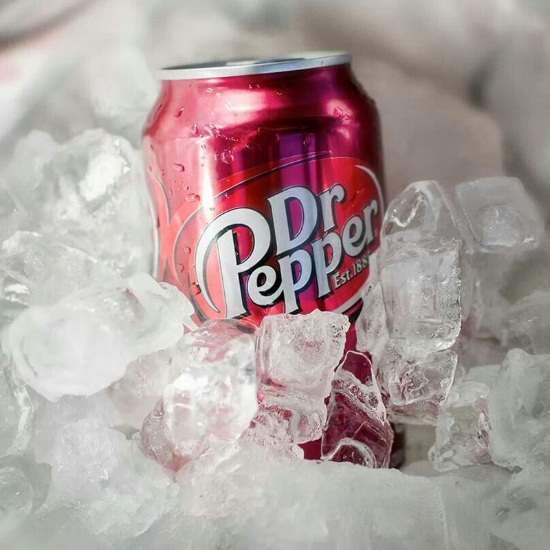 CAN SODA/Dr. pepper