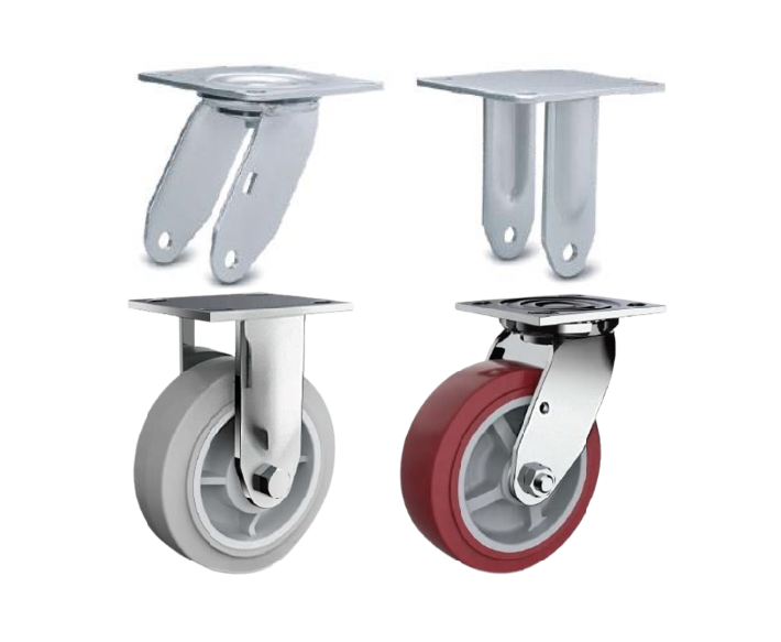 4. Heavy Duty Caster Wheels