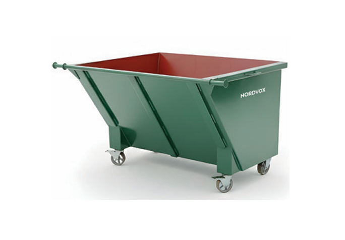 4 Wheels Leach Bins