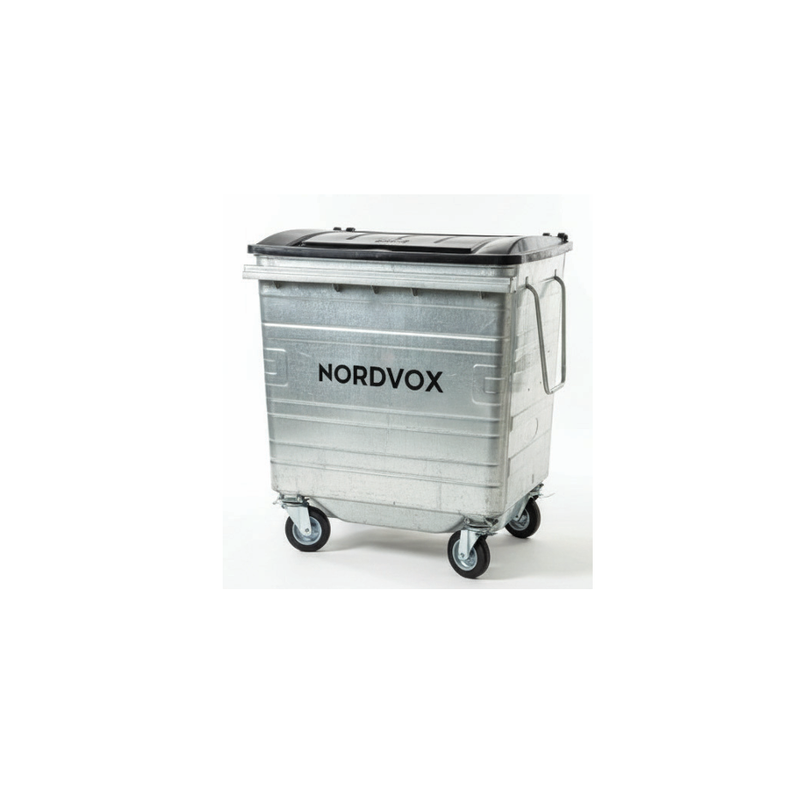 Galvanized Waste Bins